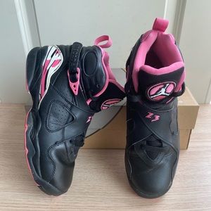 Jordan 8 Retro “Pinksicle” Pink/Black Sneakers - 6.5 Y- 8 W